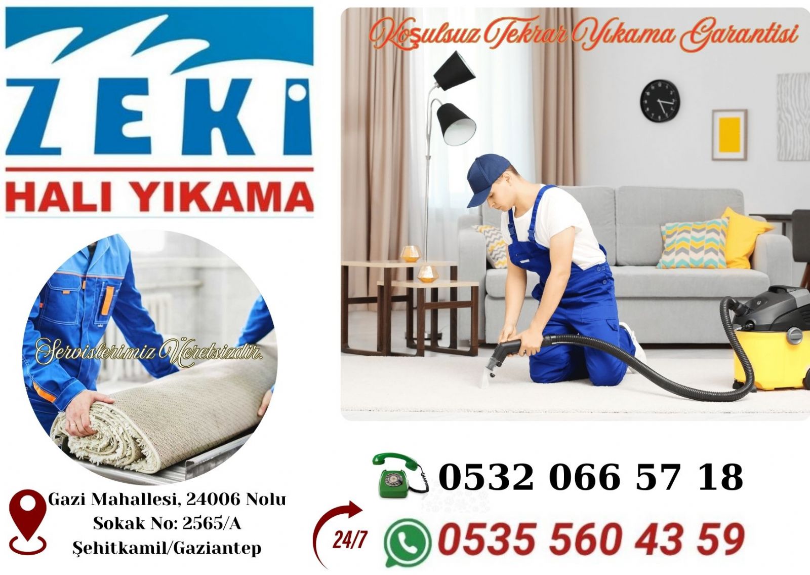 Şehitkamil Halı Yıkama